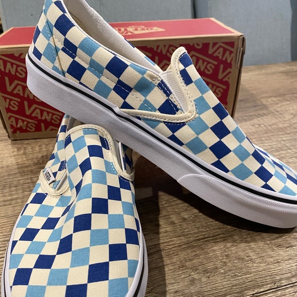 blue topaz vans slip ons